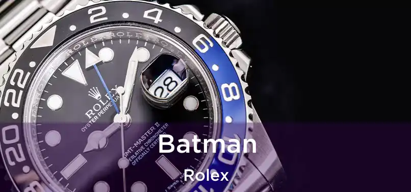  Batman Rolex